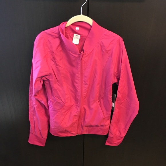 Pink reversible light jacket - Picture 3 of 3